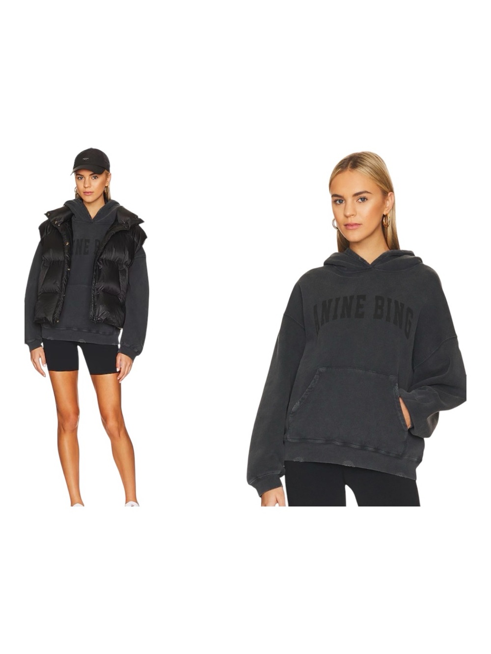 Anine Bing Harvery Hoodie Oversized Small (P2P 25) $220 - Picture 2 of 4